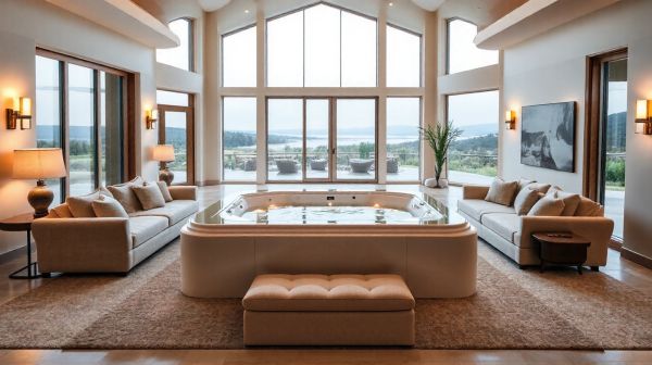 Meilleures maisons à louer avec jacuzzi intérieur pour le bien-être