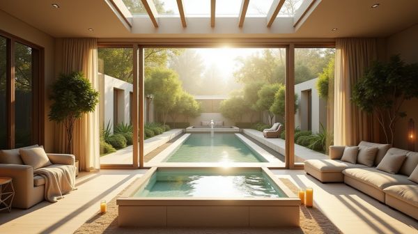 Votre parenthèse bien-être : location maison avec jacuzzi intérieur